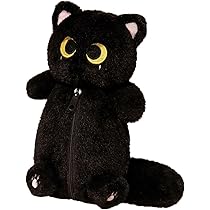 Amazon.co.jp: JUSTBOKU ペンケース 猫 筆箱 ぬいぐるみ ねこ